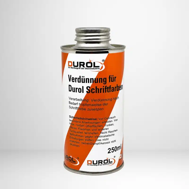 Durol Schriftfarbenverdünner